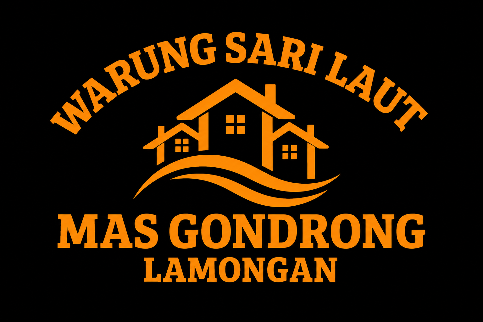 Logo Warung Sari Laut Mas Gondrong