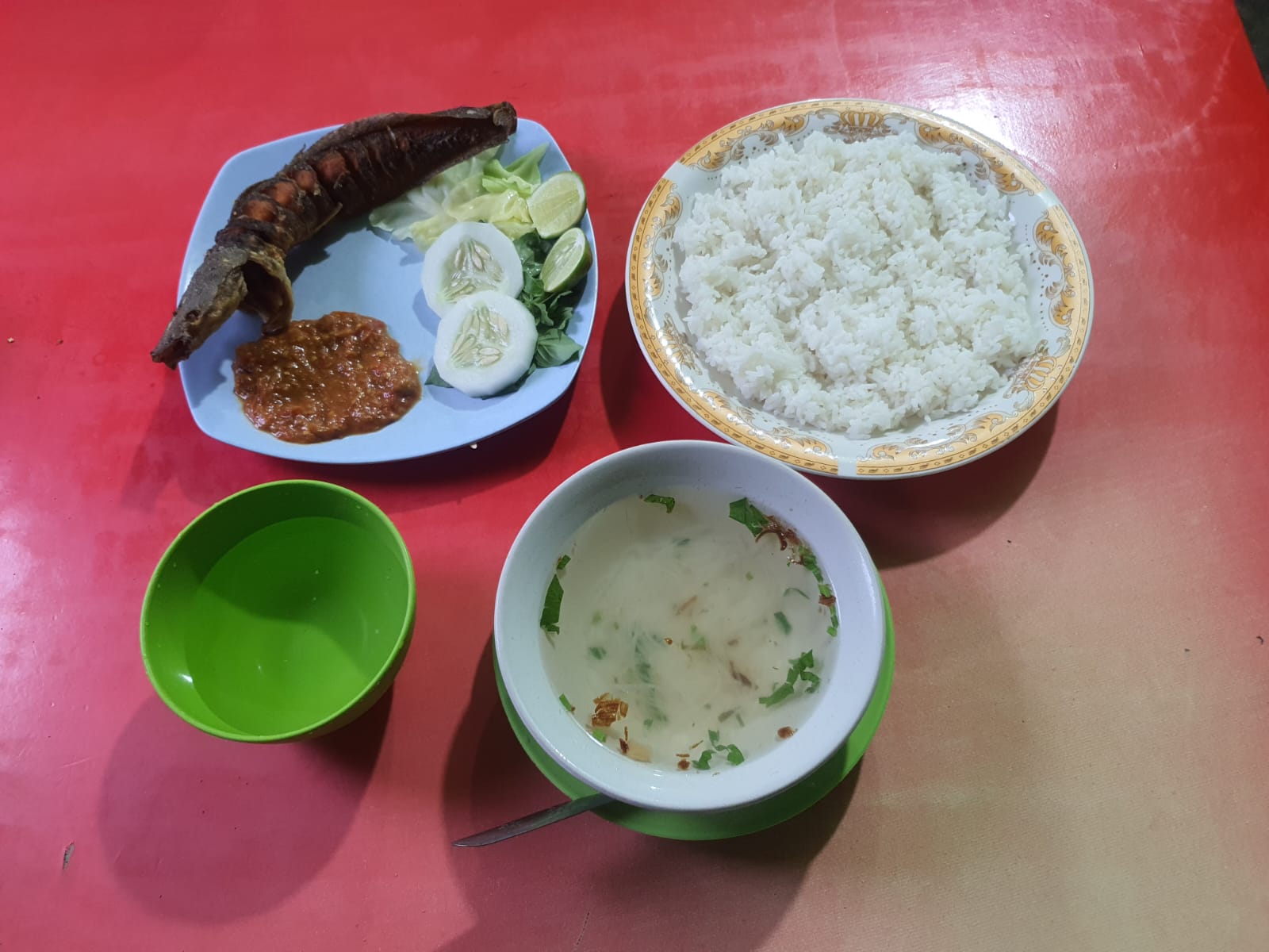 Ikan Lele + Nasi